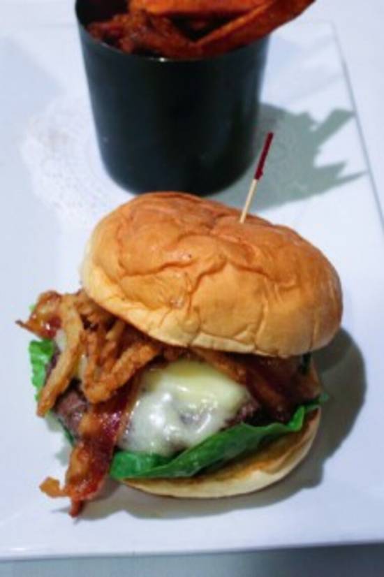 Smoked Cheddar & Bacon Burger