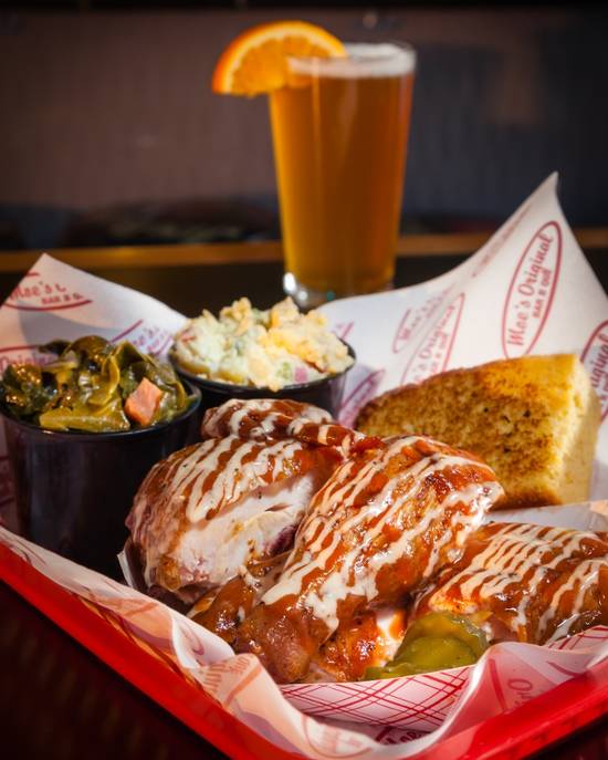 Smoked Half Chicken Platter