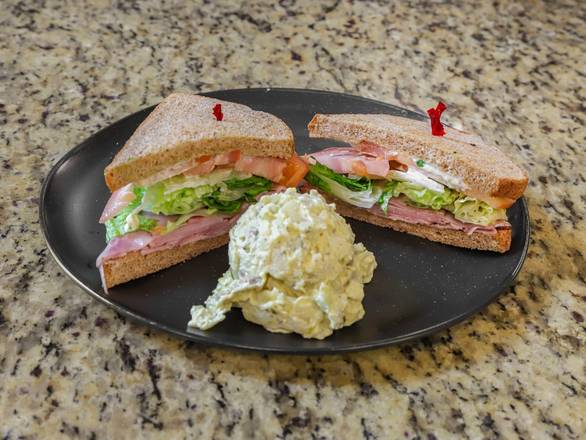 Smoked Ham & Swiss Sandwich