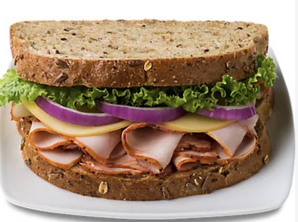 Smoked Pepper Turkey Sandwich