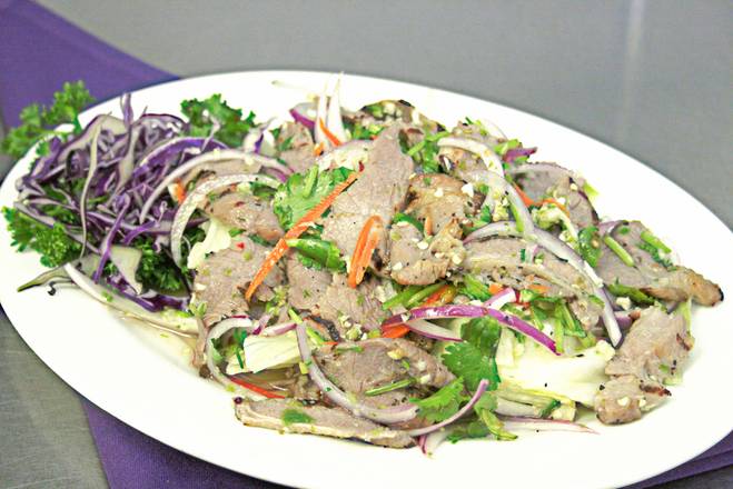 Smoked Pork Salad - - à¸¢à¸³ à¸«à¸¡à¸¹ à¸¢à¹ˆà¸²à¸‡