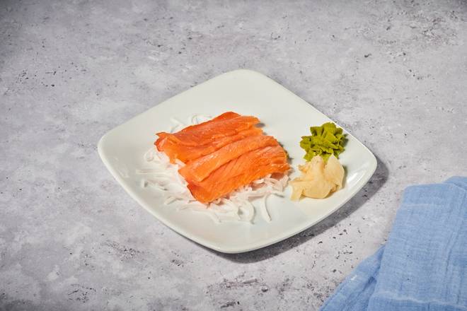 Smoked Salmon Sashimi