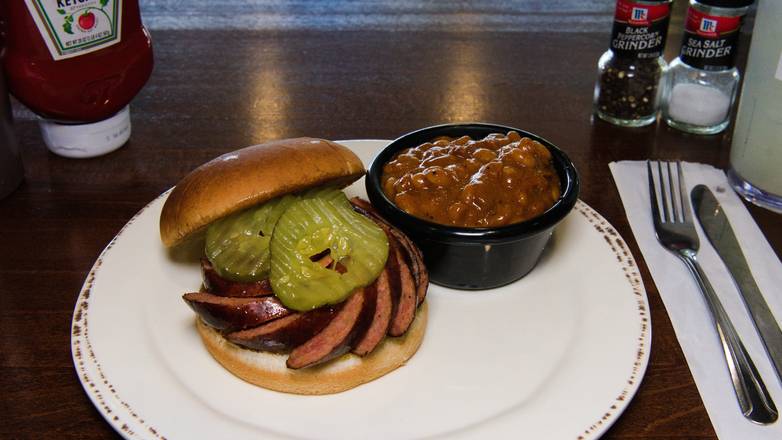 Smoked Sausage Sandwich