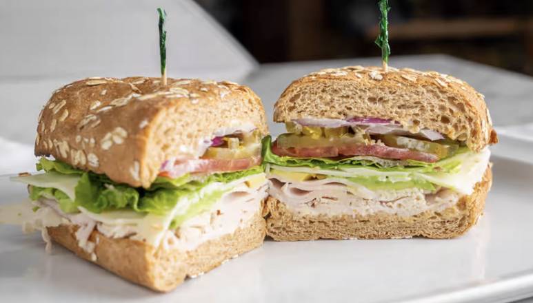 Smoked Turkey with Melted Cheese