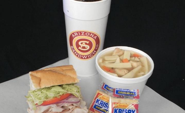 Soup & 1/2 Sandwich Lite Lunch
