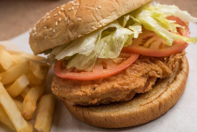 Southern Style Chicken Sandwich Basket