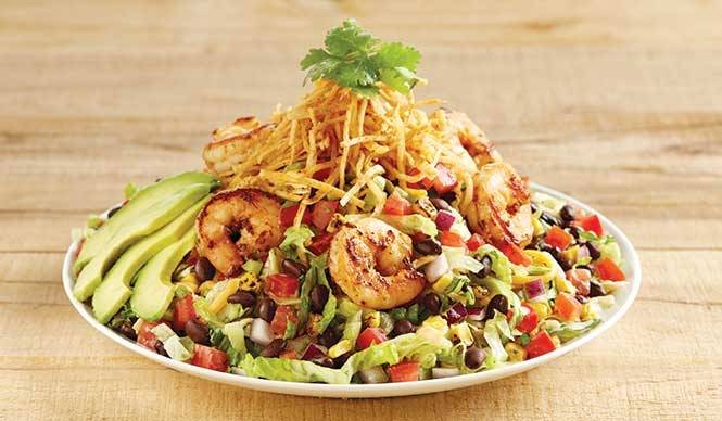 Southwest Avocado Shrimp Salad