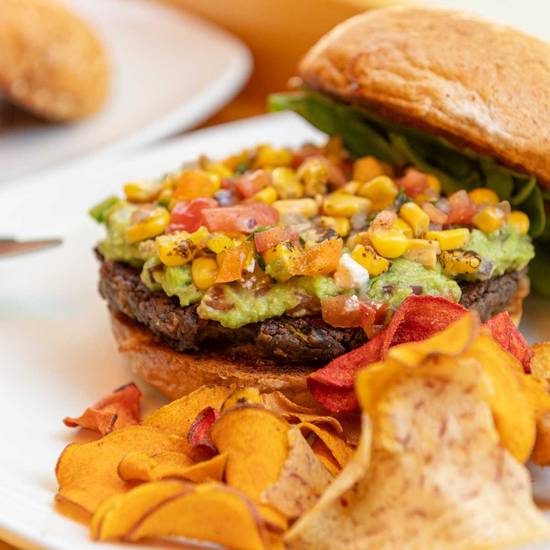 Southwest Black Bean Burger