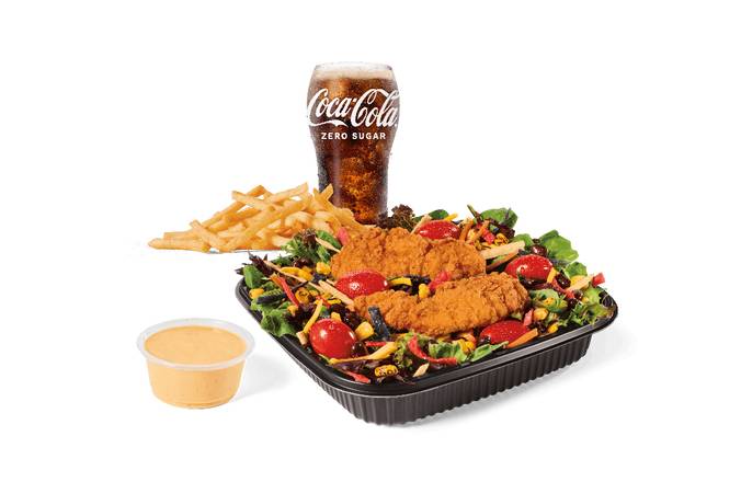 Southwest Salad w/ Crispy Chicken