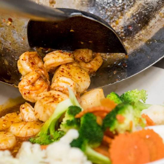 sp3 Shrimp & Scallops in Garlic Sauce