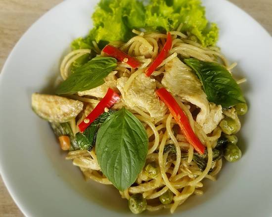 Spaghetti Green Curry