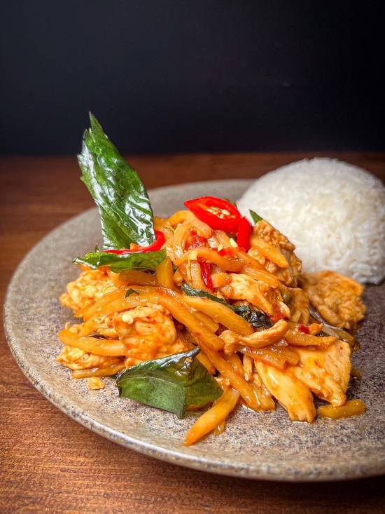 Spicy Bamboo chicken 🌶