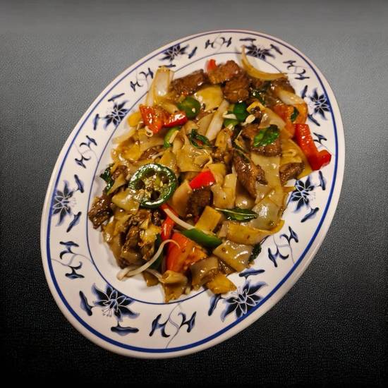 Spicy Basil Noodles (Pad Keemao)