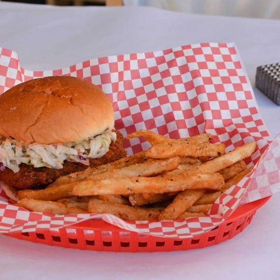 Spicy Fried Chicken Sandwich