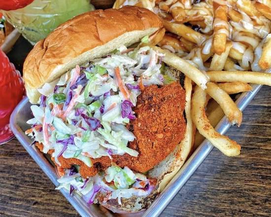 Spicy Fried Chicken Sandwich
