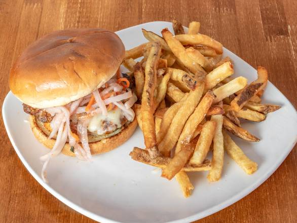 spicy korean burger