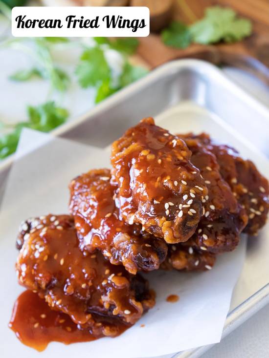Spicy Korean Fried Wings