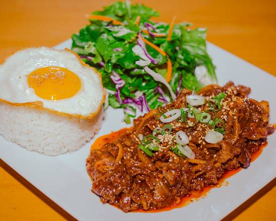 Spicy Pork Bulgogi Meal