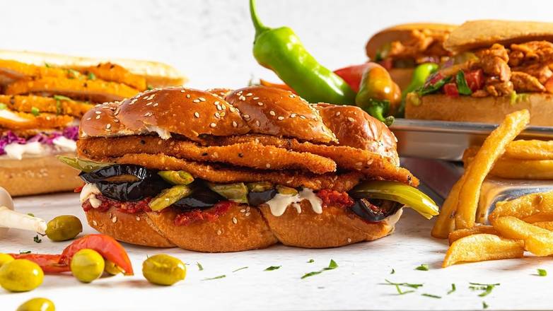 Spicy Schnitzel Sando
