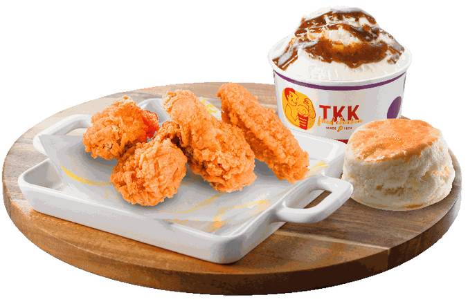 Spicy Wings Combo (4pc/6pc)