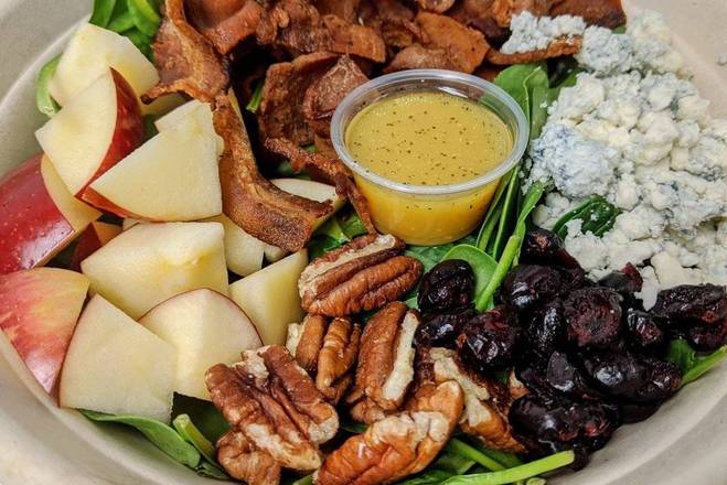 Spinach Apple Pecan Salad