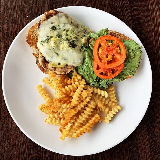 Spinach & Artichoke Chicken Sandwich