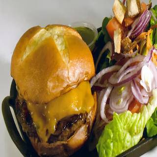 Squatters Bourbon Burger