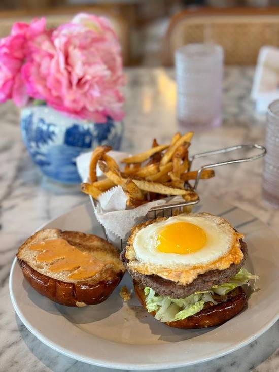 S&R Burger dinner