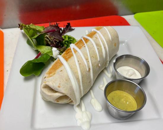 Steak burrito