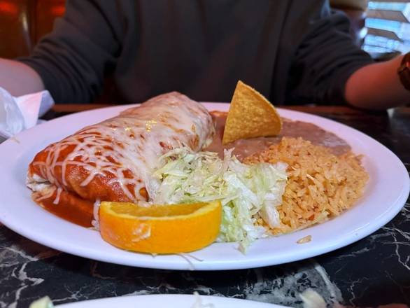 STEAK BURRITO SUIZO