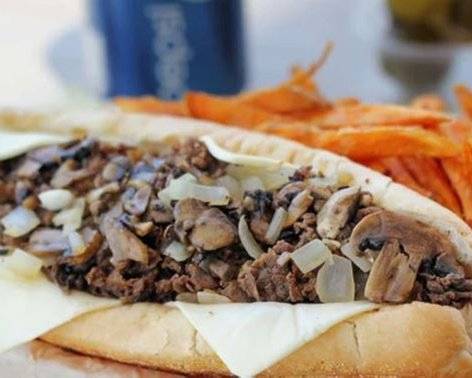 Steak Mushroom and Cheese