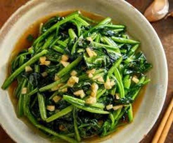 Stir-Fried Spinach 蒜炒è èœ