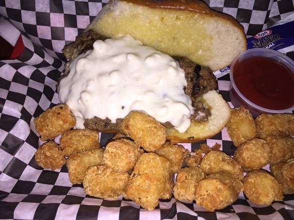 Stuffed Bleu Cheese Burger