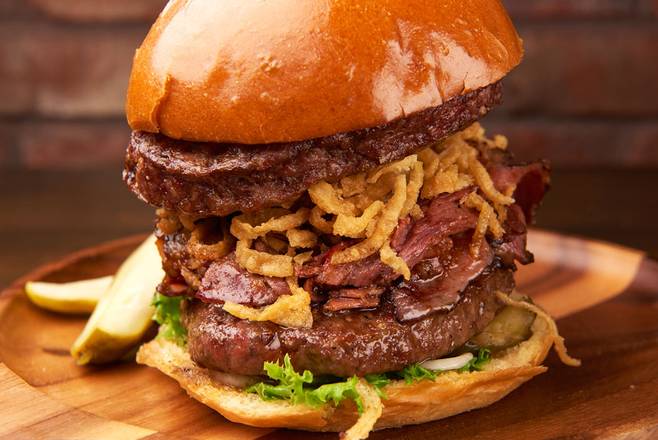 Stuffed MB Burger