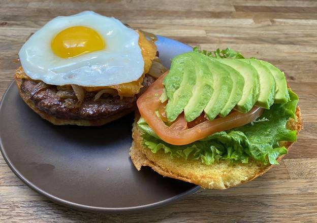 Sunrise Burger with Fries