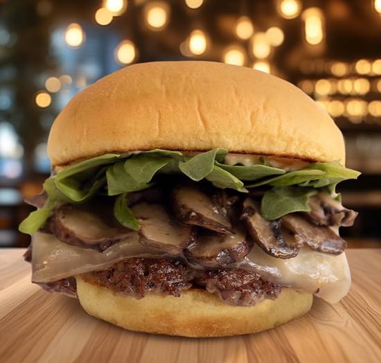 Sunset Shroom Burger