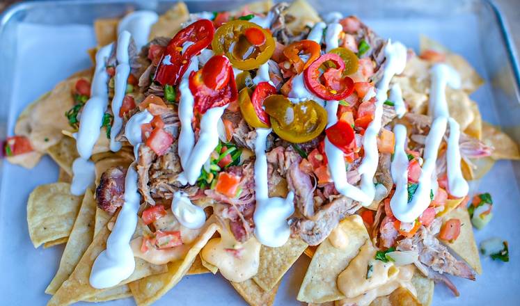 Superb Pulled Chicken Nachos