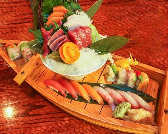 Sushi and Sashimi Combination