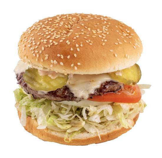 Swiss Cheese Burger