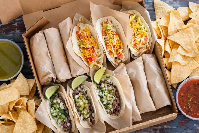 Taco Box  Small: Serves 4 to 5