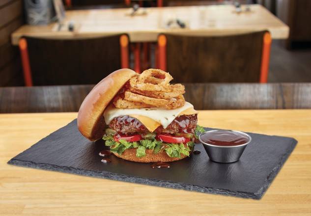 Texas Bourbon BBQ Burger