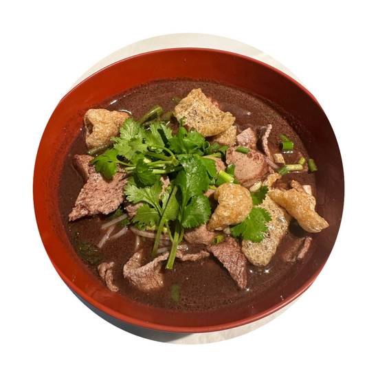 Thai Boat Noodle Soup (Beef) (à¸à¹‹à¸§à¸¢à¹€à¸•ี๋ยวเรืà¸à¹€à¸™à¸·à¹‰à¸)