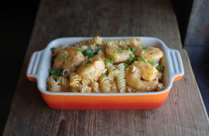 Thai shrimp pasta