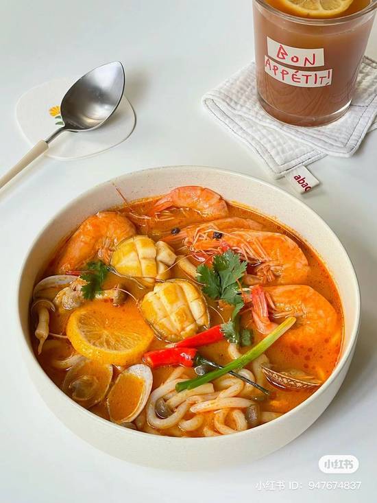 Thai Spicy Ramen/Udon with Soup