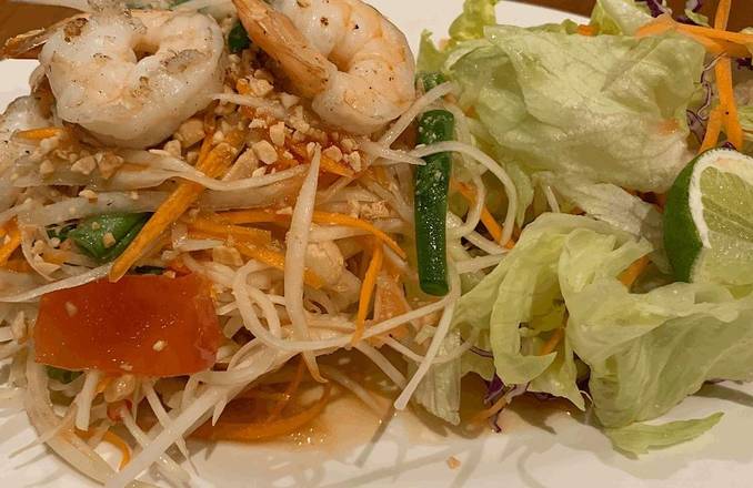 Thai Style Green Papaya Salad