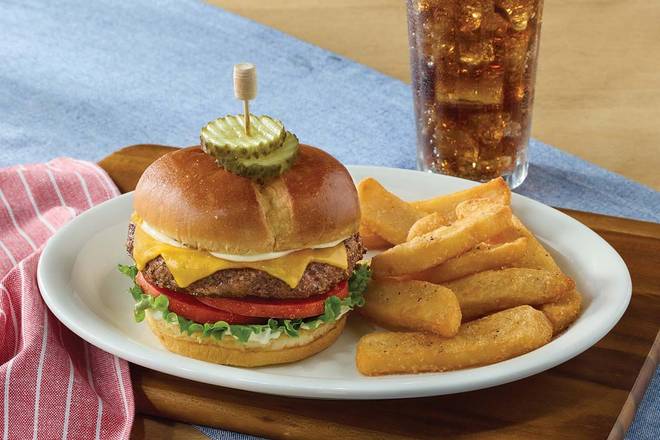 The Barrel Cheeseburger*