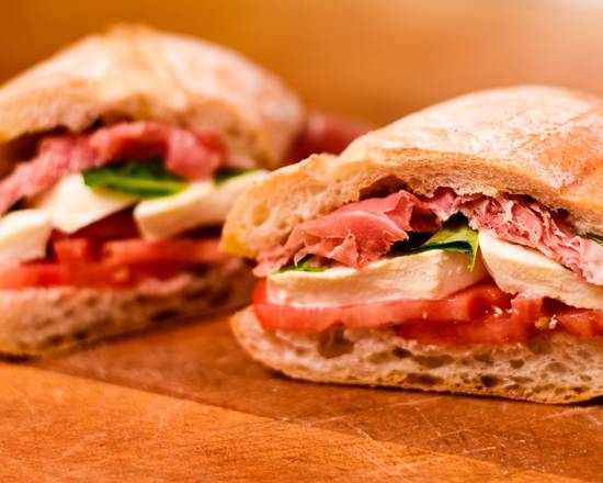 The Caprese With Prosciutto