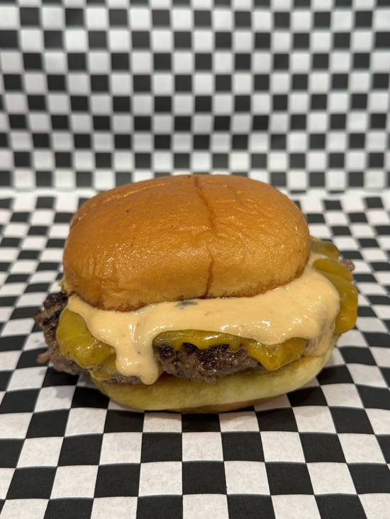 The Classic Super Stuffed Burger (1/4 lb)