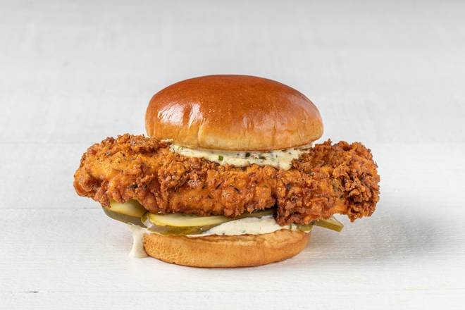 THE CRISPY CHICKEN SANDWICH