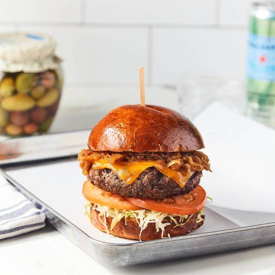 The Mess Burger Sandwich